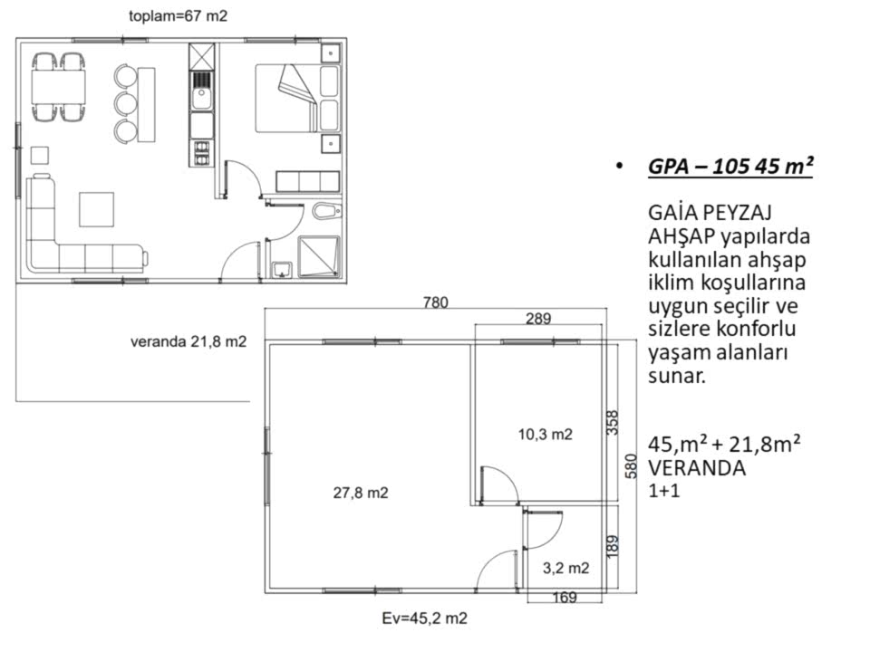 GPA 105 - 45 M2